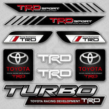 Load image into Gallery viewer, Brand New Universal Toyota TRD Racing Development Sport Car Logo Sticker Vinyl Decal Stripes Decoration