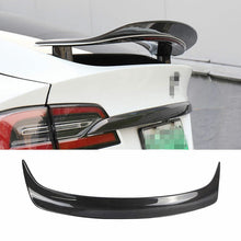 Load image into Gallery viewer, Brand New Tesla Model X Real Carbon Fiber Trunk Spoiler 2016-2021