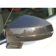 Load image into Gallery viewer, Brand New Audi S3 2015-2021 Real Carbon Fiber Side View Mirror Cover Caps Fits Without Lane Assist
