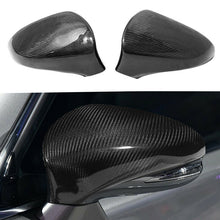 Load image into Gallery viewer, Brand New Real Carbon Fiber Car Side Mirror Cover Caps For 2013-2018 Lexus ES350 ES300