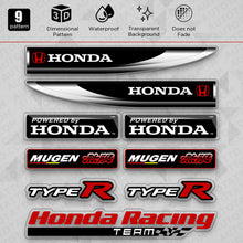 Load image into Gallery viewer, Brand New Universal Honda Mugen Racing Car Logo Sticker Vinyl 3D Decal Stripes Decoration GIft
