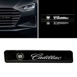 BRAND NEW 1PCS CADILLAC NEW LED LIGHT CAR FRONT GRILLE BADGE ILLUMINATED DECAL STICKER