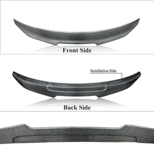 Load image into Gallery viewer, BRAND NEW 2006-2011 BMW E90 3 SERIES 323i 328i 335i &amp; 2008-2011 BMW M3 SEDAN Real Carbon Fiber Rear Trunk PSM Spoiler