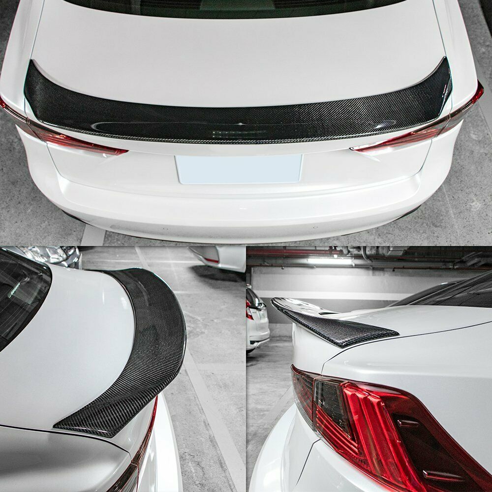 Brand New Real Carbon Fiber AR Style Trunk Spoiler Fits 2014-2020 Lexus IS F Sport IS250 IS300 IS350