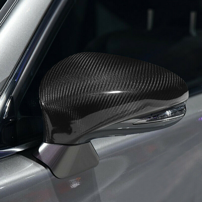 Brand New Real Carbon Fiber Car Side Mirror Cover Caps For Nissan