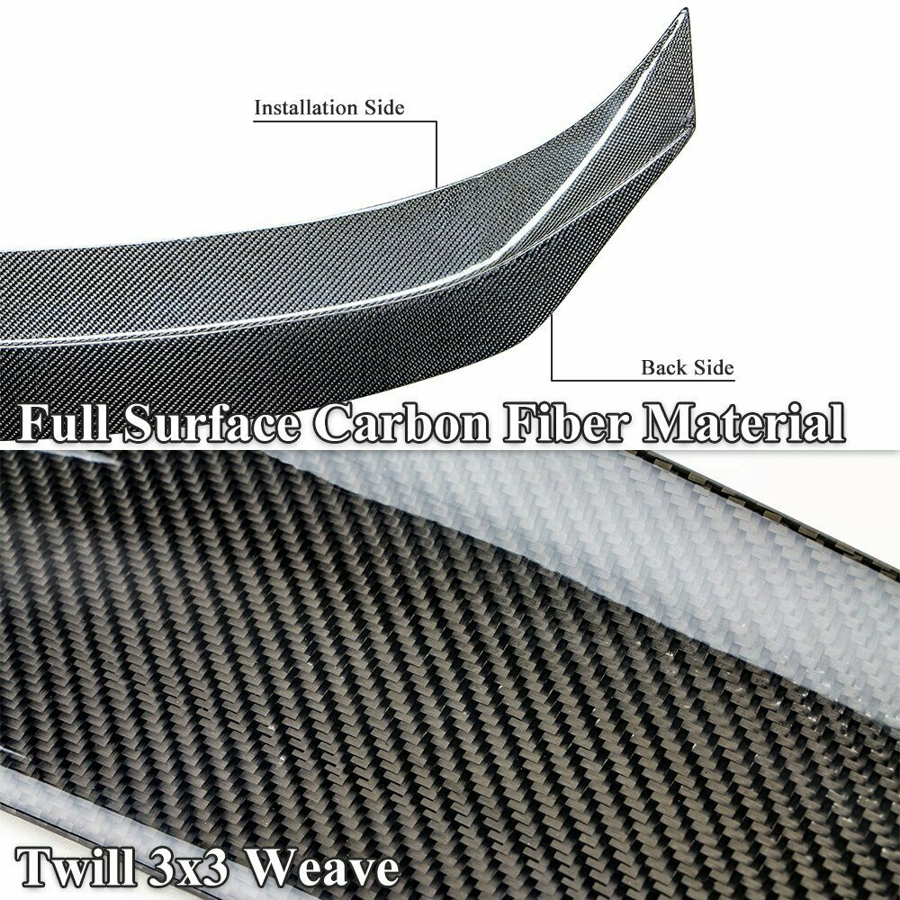 Brand New Real Carbon Fiber AR Style Trunk Spoiler Fits 2014-2020 Lexus IS F Sport IS250 IS300 IS350