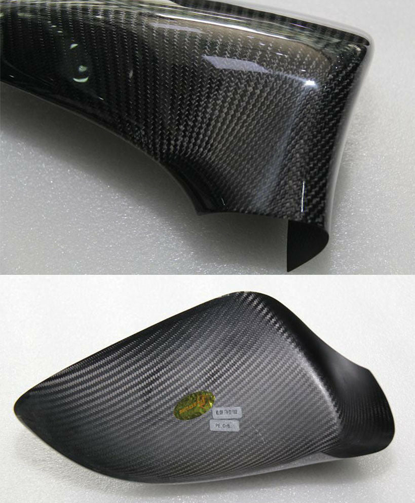 Brand New Real Carbon Fiber Car Side Mirror Cover Caps For 2013-2018 Lexus ES350 ES300