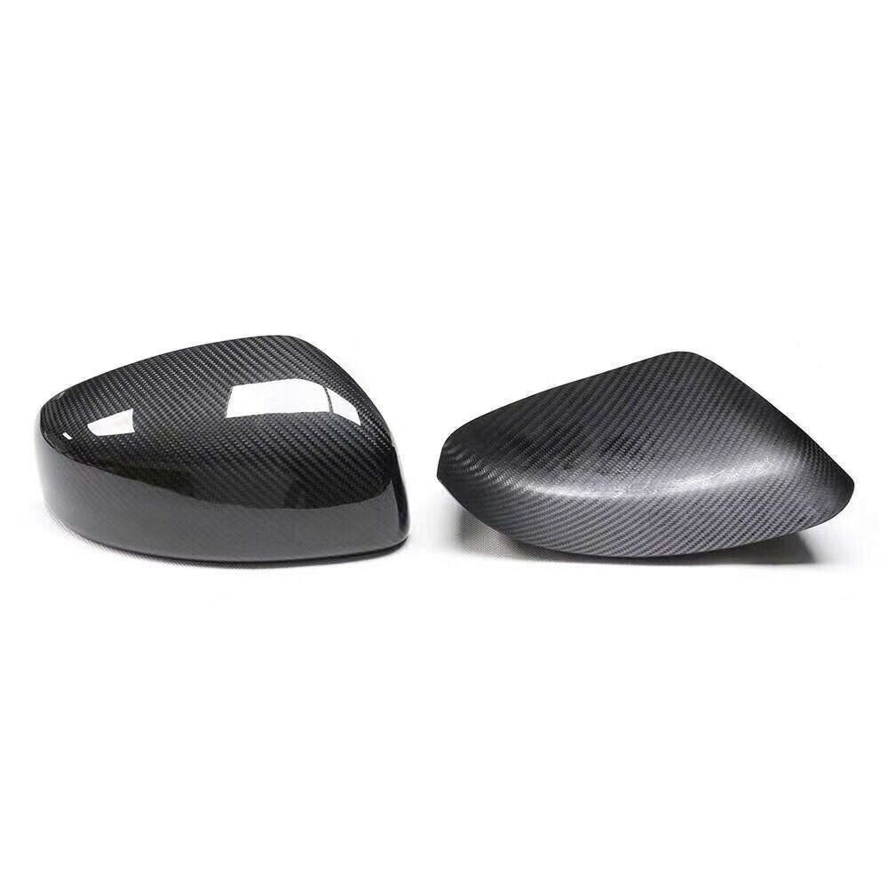 Brand New Real Carbon Fiber Car Side Mirror Cover Caps For Nissan