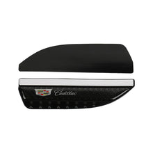 Load image into Gallery viewer, Brand New 2PCS Universal Cadillac Carbon Fiber Rear View Side Mirror Visor Shade Rain Shield Water Guard