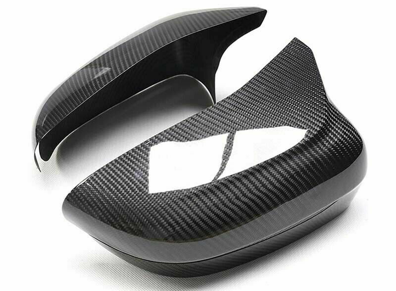 BRAND NEW BMW M5 F90 2017-2021 Real Carbon Fiber Side Mirror Cover Caps