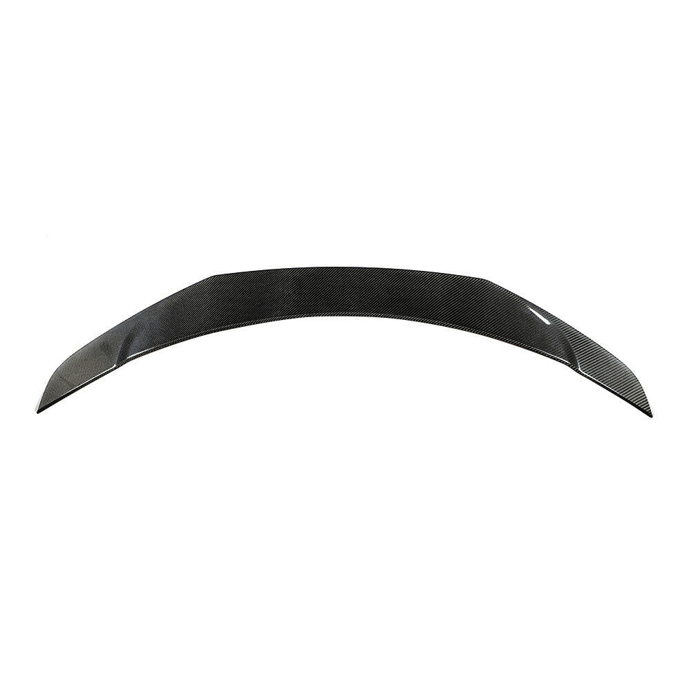 Brand New Real Carbon Fiber V-Style Trunk Spoiler Fits 2016-2023 Tesla Model 3