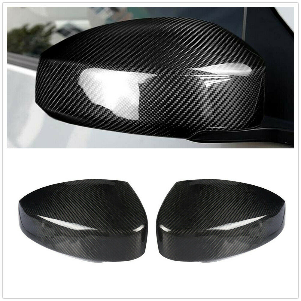 Brand New 2003-2009 Nissan 350z Real Carbon Fiber Side View Mirror Cover Caps
