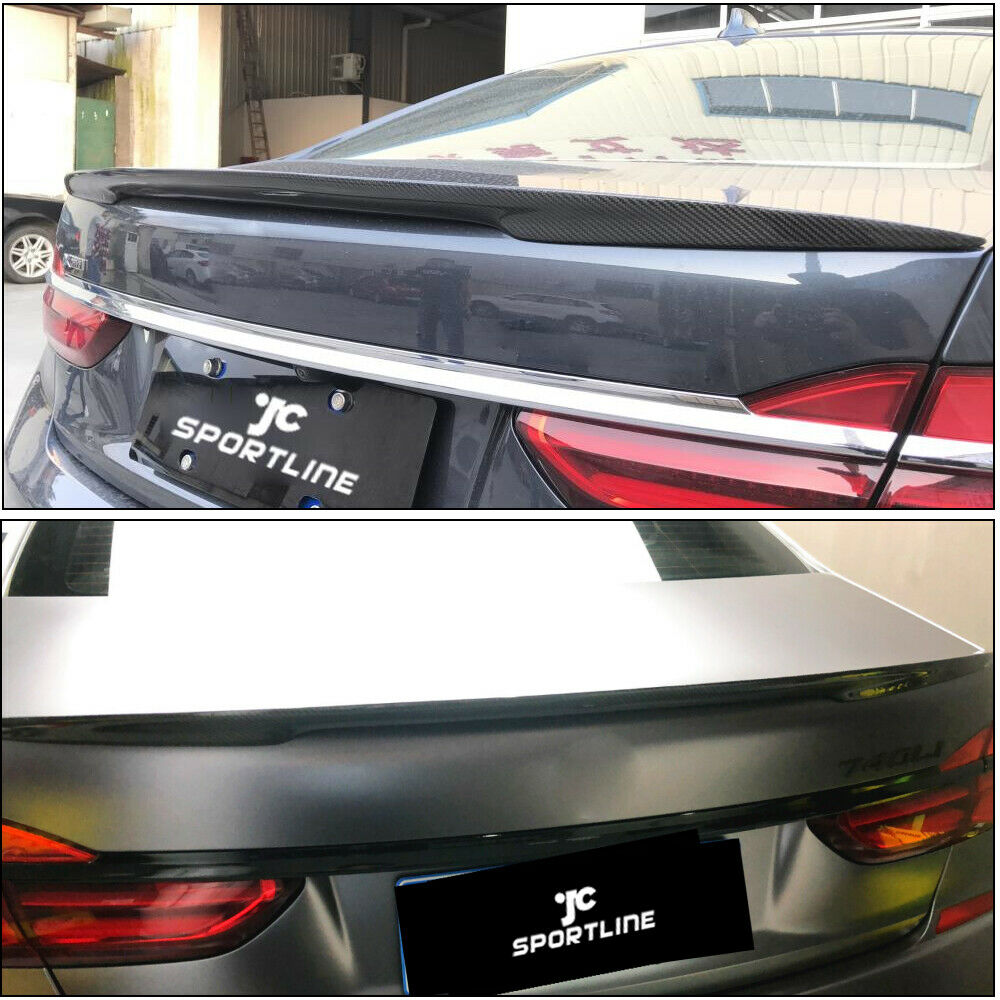 Brand New Real Carbon Fiber Trunk Spoiler Wing P Style For 16-21 BMW 7-Series G11 G12 4DR