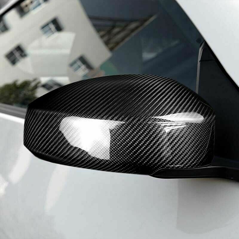 Brand New 2003-2009 Nissan 350z Real Carbon Fiber Side View Mirror Cover Caps