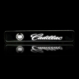 BRAND NEW 1PCS CADILLAC NEW LED LIGHT CAR FRONT GRILLE BADGE ILLUMINATED DECAL STICKER