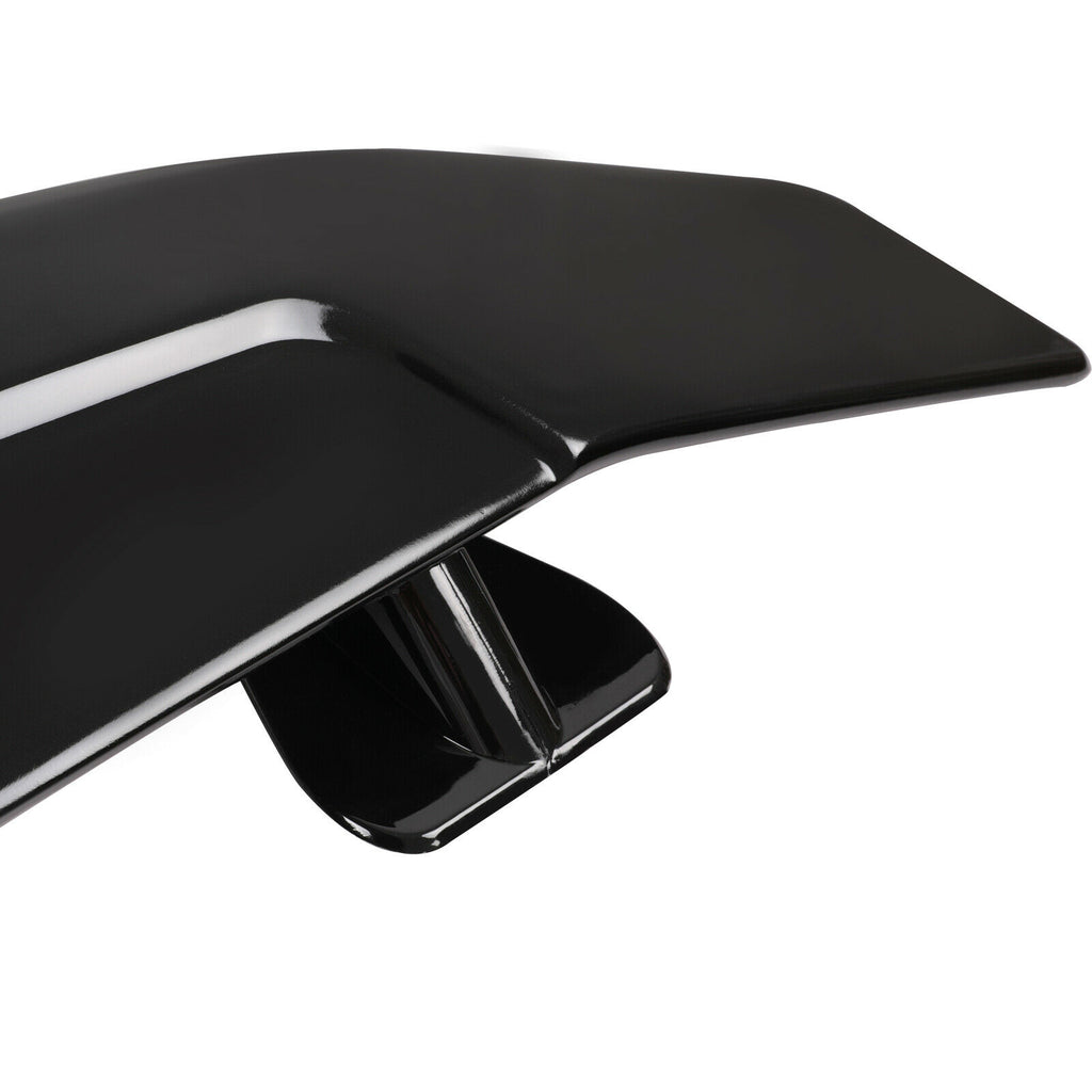 Universal 57 Inch Dragon-1 Style GT Trunk Spoiler - Black ABS Plastic, Adjustable JDM Wing By Racing_Gear