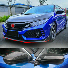 Load image into Gallery viewer, Brand New Real Carbon Fiber Side Mirror Cover Cover Trim For Honda Civic 10th Gen 2016-2021