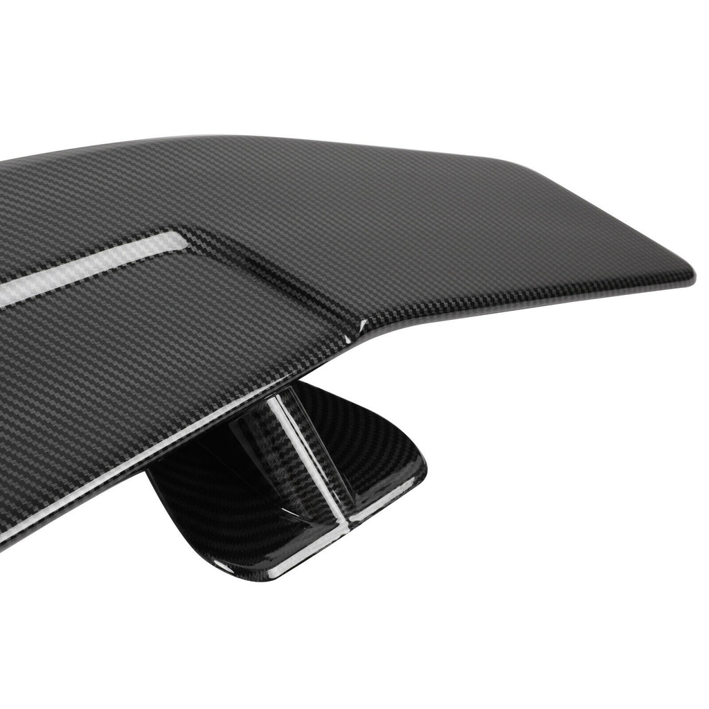 Brand New Universal 52" Dragon-1 Carbon Fiber Style ABS GT Rear Trunk ADJUSTABLE SPOILER WING