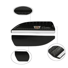 Load image into Gallery viewer, Brand New 2PCS Universal Cadillac Carbon Fiber Rear View Side Mirror Visor Shade Rain Shield Water Guard