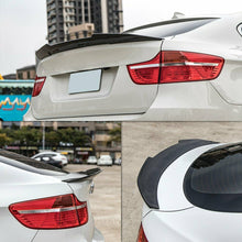 Load image into Gallery viewer, BRAND NEW 2015-2019 BMW F16 F86 X6 X6M HIGH KICK Real Carbon Fiber Rear Trunk PSM Spoiler