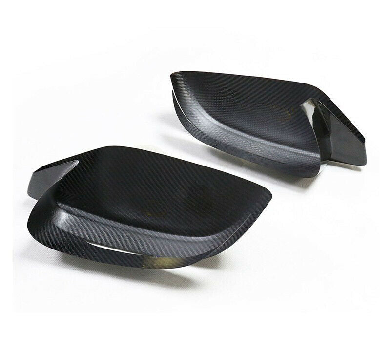 Brand New 2021-2022 BMW M3 G80 Real Carbon Fiber Side View Mirror Cover Caps