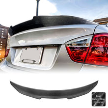 Load image into Gallery viewer, BRAND NEW 2006-2011 BMW E90 3 SERIES 323i 328i 335i &amp; 2008-2011 BMW M3 SEDAN Real Carbon Fiber Rear Trunk PSM Spoiler