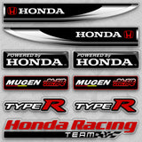 Brand New Universal Honda Mugen Racing Car Logo Sticker Vinyl 3D Decal Stripes Decoration GIft