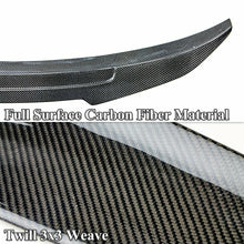 Load image into Gallery viewer, BRAND NEW 2015-2019 BMW F16 F86 X6 X6M HIGH KICK Real Carbon Fiber Rear Trunk PSM Spoiler