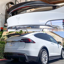 Load image into Gallery viewer, Brand New Tesla Model X Real Carbon Fiber Trunk Spoiler 2016-2021