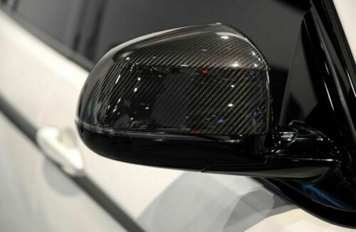 Brand New BMW X3 X4 X5 X6/F15 F16 F25 F26 Real Carbon Fiber Side View Mirror Cover Caps