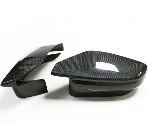 Brand New 2021-2022 BMW M3 G80 Real Carbon Fiber Side View Mirror Cover Caps