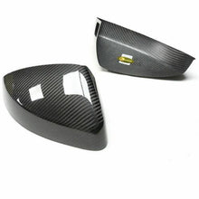 Load image into Gallery viewer, Brand New Audi RS3 2017-2021 Real Carbon Fiber Side View Mirror Cover Caps Fits Lane Assist