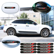 Load image into Gallery viewer, Brand New 8PCS Skunk2 Real Carbon Fiber Black Car Trunk Side Fenders Door Badge Scratch Guard Sticker