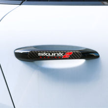 Load image into Gallery viewer, Brand New 1PCS Skunk2 Real Carbon Fiber Black Car Trunk Side Fenders Door Badge Scratch Guard Sticker