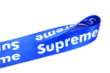 Load image into Gallery viewer, BRAND NEW SUPREME JDM Car Keychain Tag Rings Keychain JDM Drift Lanyard Blue