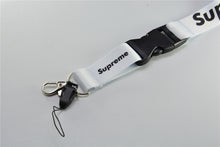 Load image into Gallery viewer, BRAND NEW SUPREME JDM Car Keychain Tag Rings Keychain JDM Drift Lanyard White