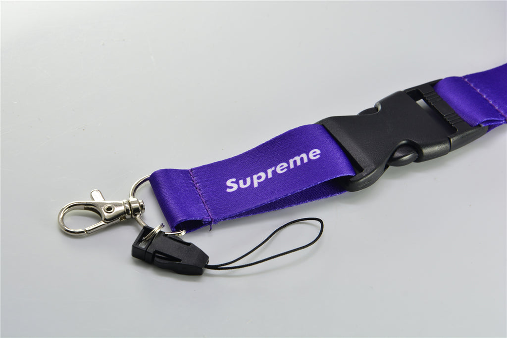 BRAND NEW SUPREME JDM Car Keychain Tag Rings Keychain JDM Drift Lanyard Purple