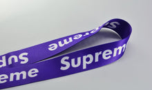 Load image into Gallery viewer, BRAND NEW SUPREME JDM Car Keychain Tag Rings Keychain JDM Drift Lanyard Purple