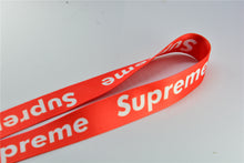 Load image into Gallery viewer, BRAND NEW SUPREME JDM Car Keychain Tag Rings Keychain JDM Drift Lanyard Red