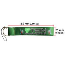 Load image into Gallery viewer, BRAND NEW JDM TEIN DOUBLE SIDE Racing Cell Holders Keychain Universal