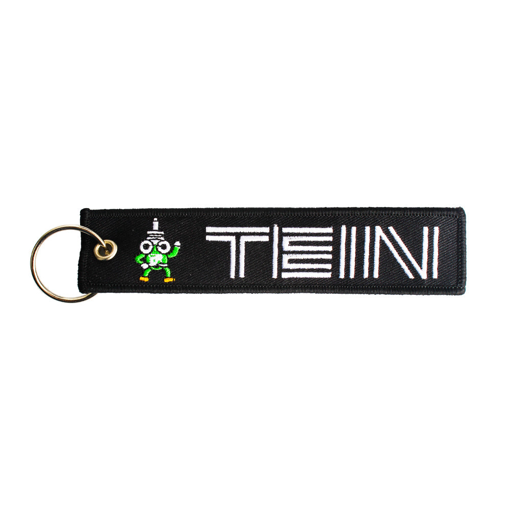 BRAND NEW JDM TEIN BLACK DOUBLE SIDE Racing Cell Holders Keychain Universal