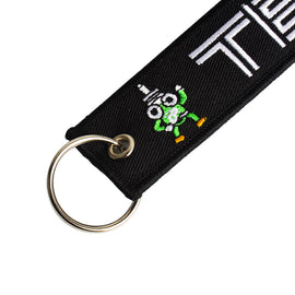 BRAND NEW JDM TEIN BLACK DOUBLE SIDE Racing Cell Holders Keychain Universal
