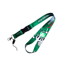 Load image into Gallery viewer, BRAND NEW TEIN JDM Car Keychain Tag Rings Keychain JDM Drift Lanyard Green