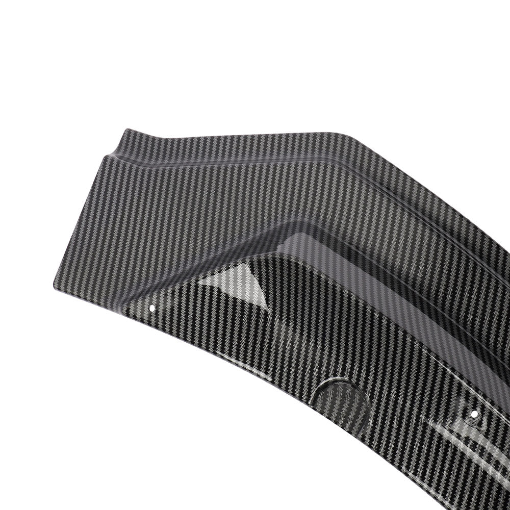 Brand New 3PCS 2017-2023 Tesla Model 3 Sedan Carbon Fiber Look Front Bumper Body Kit Lip