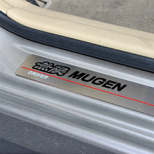 Load image into Gallery viewer, BRAND NEW 4PCS MUGEN STAINLESS STEEL DOOR SILL ENTRY GUARD FOR 2006-2011 HONDA CIVIC 4DR SEDAN