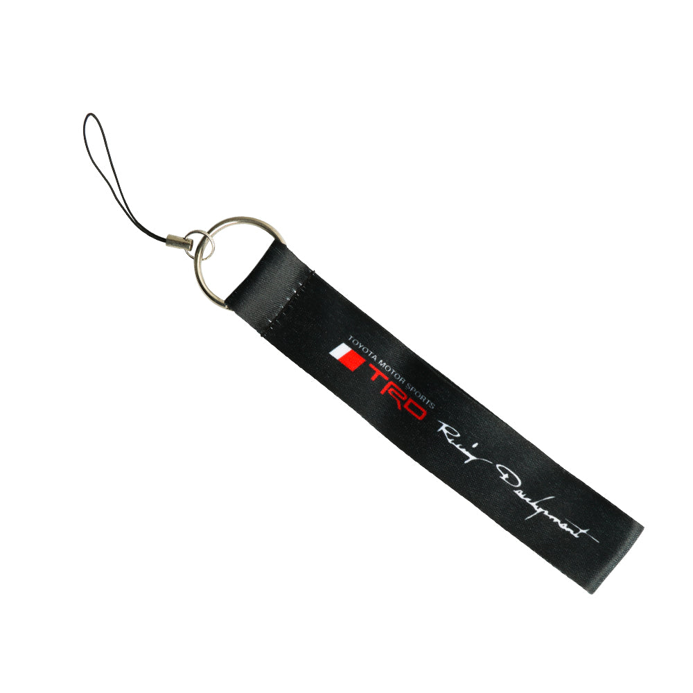 BRAND NEW JDM TRD DOUBLE SIDE Racing Cell Holders Keychain Universal