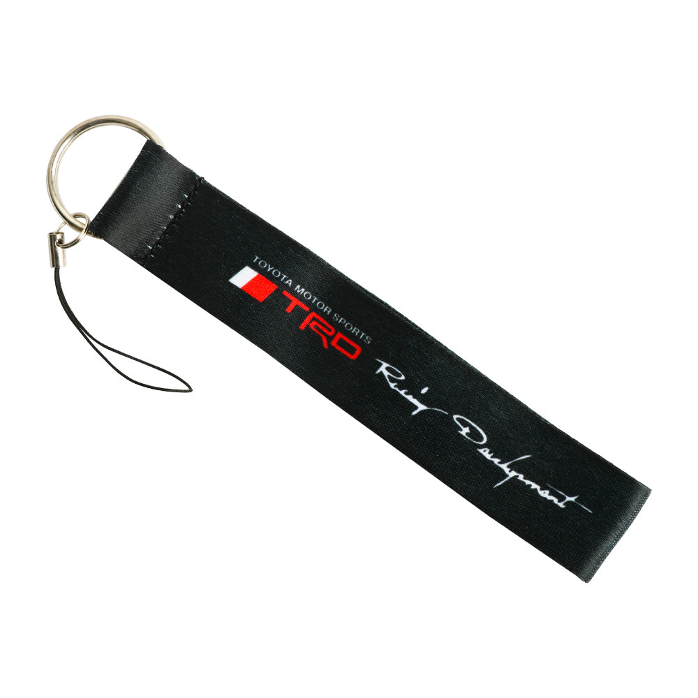 BRAND NEW JDM TRD DOUBLE SIDE Racing Cell Holders Keychain Universal