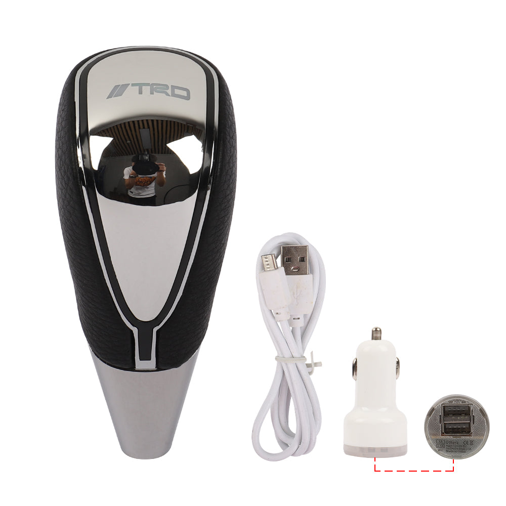 Brand New TRD Universal Auto Gear Shift Knob LED Light Multi Color Touch Activated Sensor M8 M10 M12