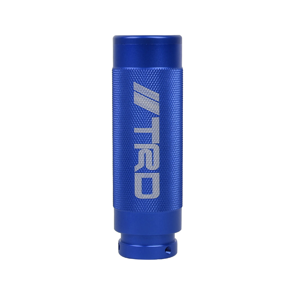 Brand New TRD Blue Aluminum Car Handle Hand Brake Sleeve Universal Fitment Cover