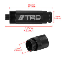 Load image into Gallery viewer, Brand New TRD Black Aluminum Car Handle Hand Brake Sleeve Universal Fitment Cover